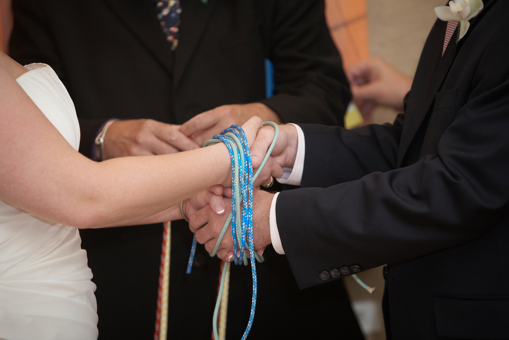 The origins of hand fasting ceremonies have been lost in time but are increasing in popularity.