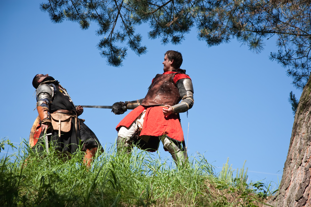 The New Forest was a popular venue for duels.